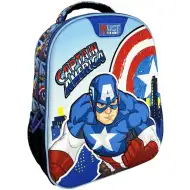 Must... Captain America zaoblený školkový batůžek 27x10x31 cm