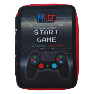 Must: Disney Gamer patrový naplněný penál 15x5x21 cm