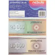 Nebulo: Balíček herních peněz s vystřihovacími mincemi