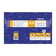Nebulo: Obal na sešit A4, 10 ks, samolepicí, hladký