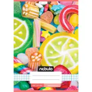 Nebulo: Sešit s cukrovinkovým vzorem A/5 27-32
