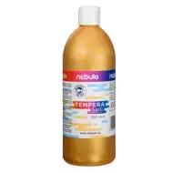 Nebulo: Zlatá tekutá tempera v 500ml lahvi