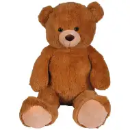 Nicotoy hnědý plyšový medvěd 82 cm - Simba Toys