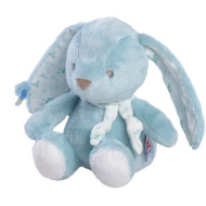 Nicotoy: plyšový zajíček Louise v modré barvě 13 cm - Simba Toys