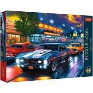 Noční jízda v dešti 1000dílné prémiové plus puzzle - Trefl