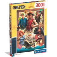 One Piece - posádka, 300dílné puzzle - Clementoni