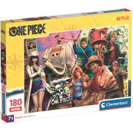 One Piece 180dílné puzzle Supercolor - Clementoni