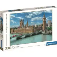 Parlamentní budovy 3000dílné HQC puzzle - Clementoni