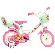Paw Patrol bílý-růžový jízdní kolo ve velikosti 12 - Dino Bikes kolo