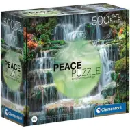 Peace Puzzle: Flow 500 dílků puzzle - Clementoni
