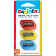 Plastové ořezávátko, sada 3 kusů - Carioca
