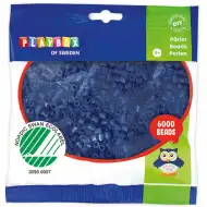 PlayBox: 5mm MIDI tmavě modré žehlitelné korálky, balení 6000 ks.