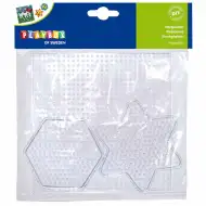 PlayBox: 5mm MIDI žehlicí korálky základní deska, balení 3 ks.