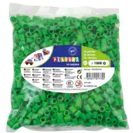 PlayBox: 9mm XL MAXI zažehlovací korálky 1000 ks balení v zelené barvě