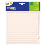PlayBox: Čtvercová základní deska z bioplastu 16x16 cm pro 5mm MIDI žehlicí korálky.