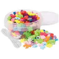 PlayBox: Figurální korálky v krabičce, sada 250g