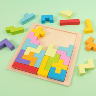 PlayBox: Pentomino — dřevěná skládačka, 12 dílků