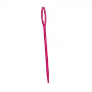 PlayBox: Plastové růžové korálky, 100 ks, 8 cm