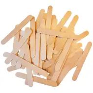 PlayBox: Sada 500 dřevěných špachtlí 15x1,8 cm
