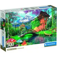 Pohádková krajina HQC 500 dílků puzzle - Clementoni