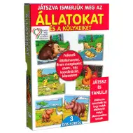 Poznáváme zvířata a jejich mláďata při hraní.