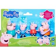 Prasátko Peppa: Sada pěti figurek rodiny Peppy – Hasbro