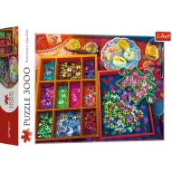 Prémiové večerní puzzle 3000 dílků - Trefl