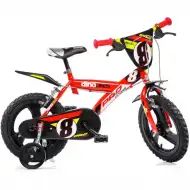 Pro červené dětské kolo ve velikosti 14 - jízdní kolo Dino Bikes