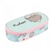 Pusheen modrý oválný penál 23x9,5x6 cm