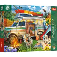 Puzzle EB: Kempování 500dílné prémiové puzzle – Trefl