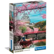 Puzzle Himejiho hradu na jaře, 1000 dílků HQC - Clementoni