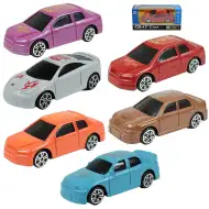 QHT Car Collection: Sada kovových závodních aut v různých variantách 1ks 1/64