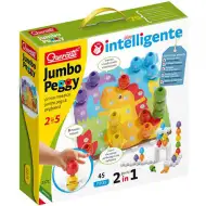 Quercetti: Jumbo Pöttyi 2 v 1, sada 45 kusů