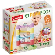 Quercetti: Migoga Tower Eco 17dílná sada kuličkové dráhy