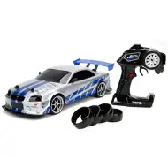 RC Rychle a zběsile Nissan Skyline GT-R driftovací dálkově ovládané auto 1/10 - Simba Toys