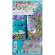Rainbow Loom: Auto Loom začátečnická sada na pletení náramků z gumiček