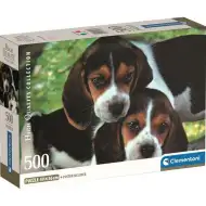 Roztomilá štěňátka HQC 500 dílků Compact puzzle - Clementoni