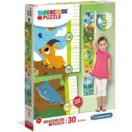 Roztomilá zvířátka stěnová měřítka 30 ks puzzle - Clementoni