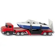 SIKU Kamion s motorovým člunem herní set 1/87