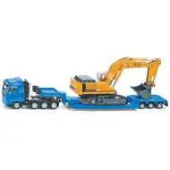 SIKU MAN těžkotonážní s Liebherr bagrem 1/87