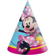 Sada 6 party klobouků Minnie Mouse