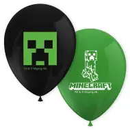 Sada 8 latexových balónků s motivem Minecraft