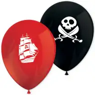 Sada 8 pirátských balónků