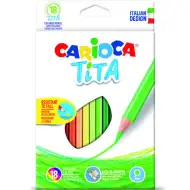 Sada barevných tužek Tita, 18 kusů - Carioca