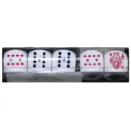 Sada pokerových kostek, 5 ks, 16 mm - Piatnik