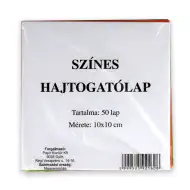 Sada skládacích papírů 10x10 cm, 50 ks