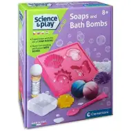 Science&amp;Play: Sada na výrobu mýdel a koupelových bomb - Clementoni