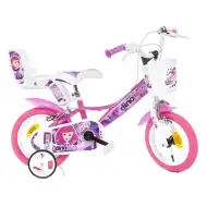 Sfera Fairy růžové kolo ve velikosti 12 - jízdní kolo Dino Bikes