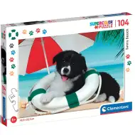 Slunečná pláž puzzle 104 dílků Supercolor - Clementoni