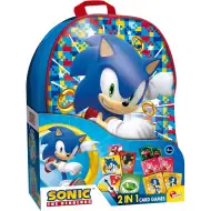 Sonic karetní hra v batohu - Lisciani